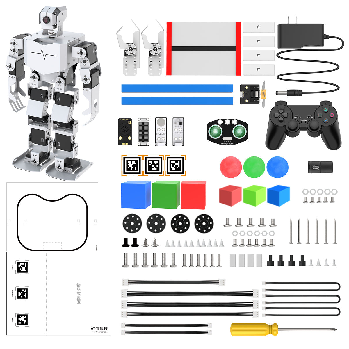 TonyPi Pro Hiwonder Humanoid Robot Professional Development Kit Powered by Raspberry Pi 5