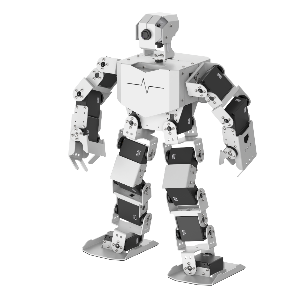 Hiwonder TonyPi AI Humanoid Robot Powered by Raspberry Pi 5 with Multimodal Model (ChatGPT) Integration, AI Vision, and Voice Interaction