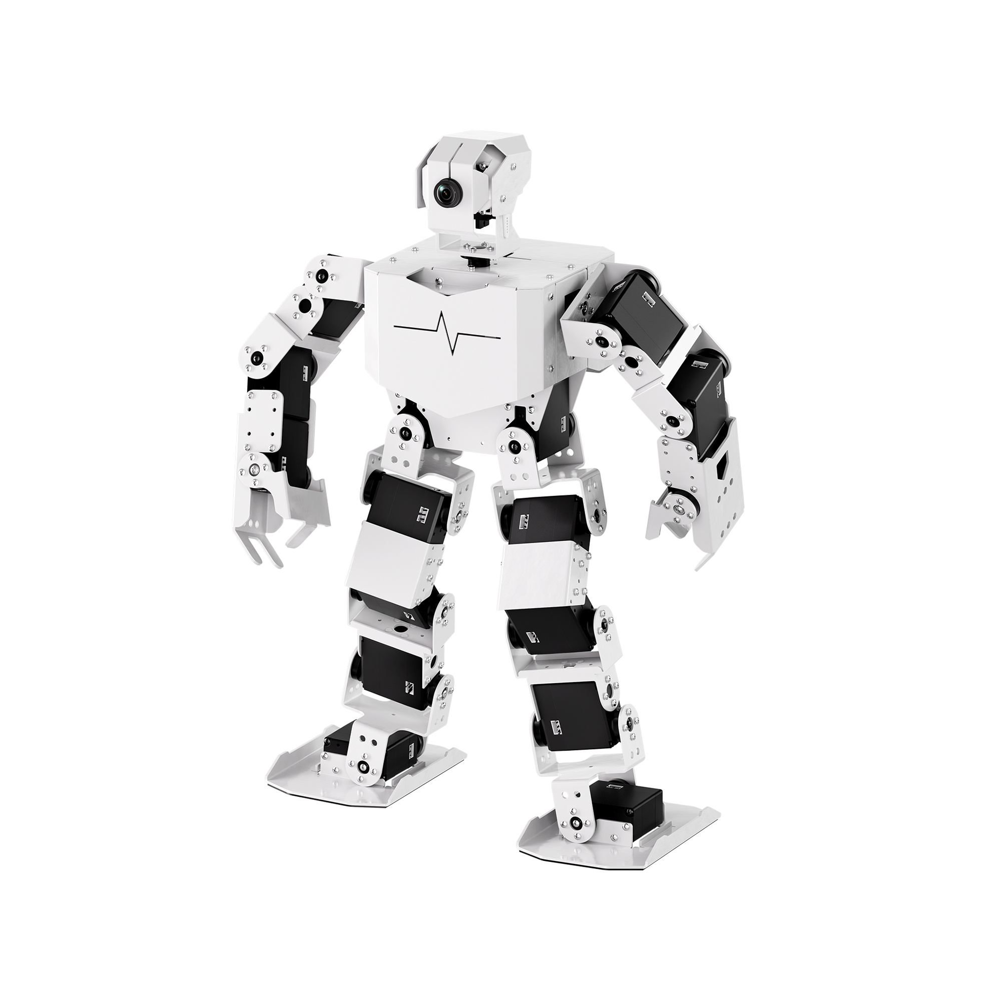 Hiwonder TonyPi AI Humanoid Robot Powered by Raspberry Pi 5 with Multimodal Model (ChatGPT) Integration, AI Vision, and Voice Interaction