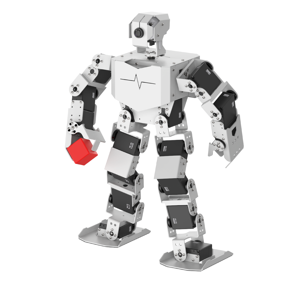 Hiwonder TonyPi Pro AI Humanoid Robot with Raspberry Pi 5 - Integrated Multimodal AI Model (ChatGPT), Vision AI, Interactive Voice Response, and Hand-Eye Coordination