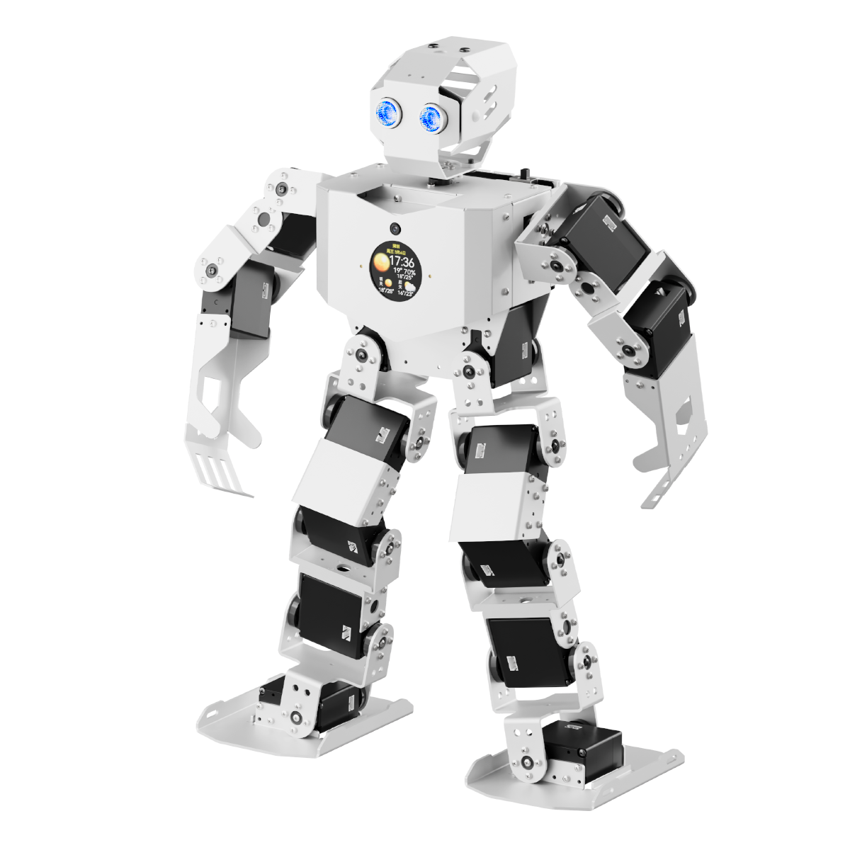 Hiwonder Tonybot Humanoid Robot with Multimodal Large AI Models, Vision AI & Voice Interaction, Educational Programming Kit, Supports Arduino, Scratch & Python