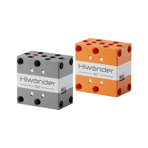 AiBlock Servo & Motor – 180° Precision Servo, 360° Continuous-Rotation Motor, PWM Control & Built-In Stall Protection
