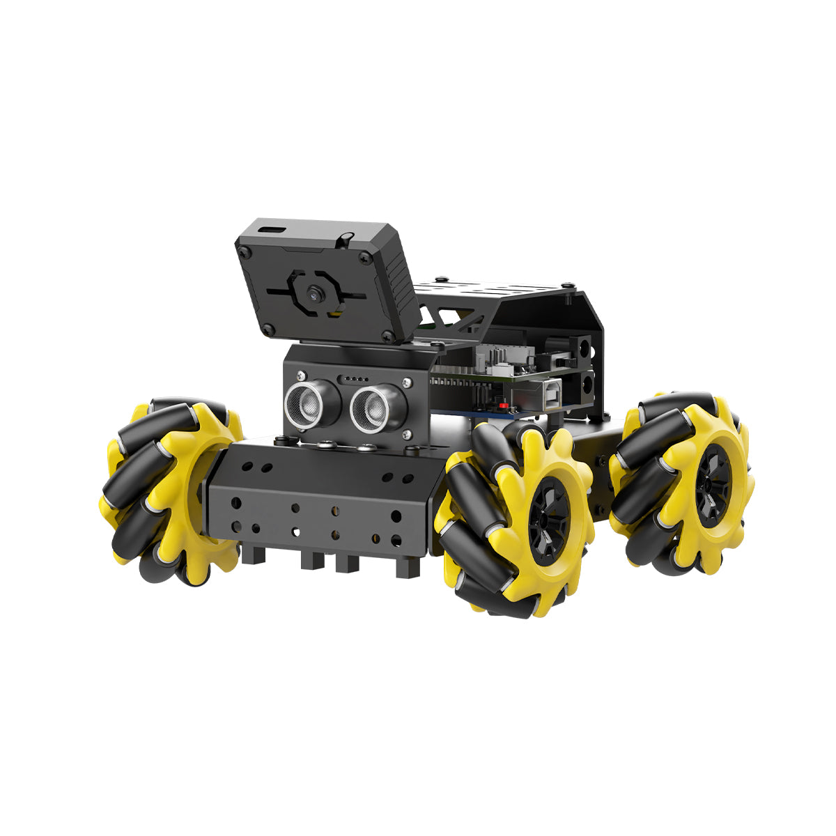 Hiwonder miniAuto AI Vision Robot Base on Arduino UNO R3 Controller with 360° Omnidirectional Mecanum Wheels, Supports Arduino Programming