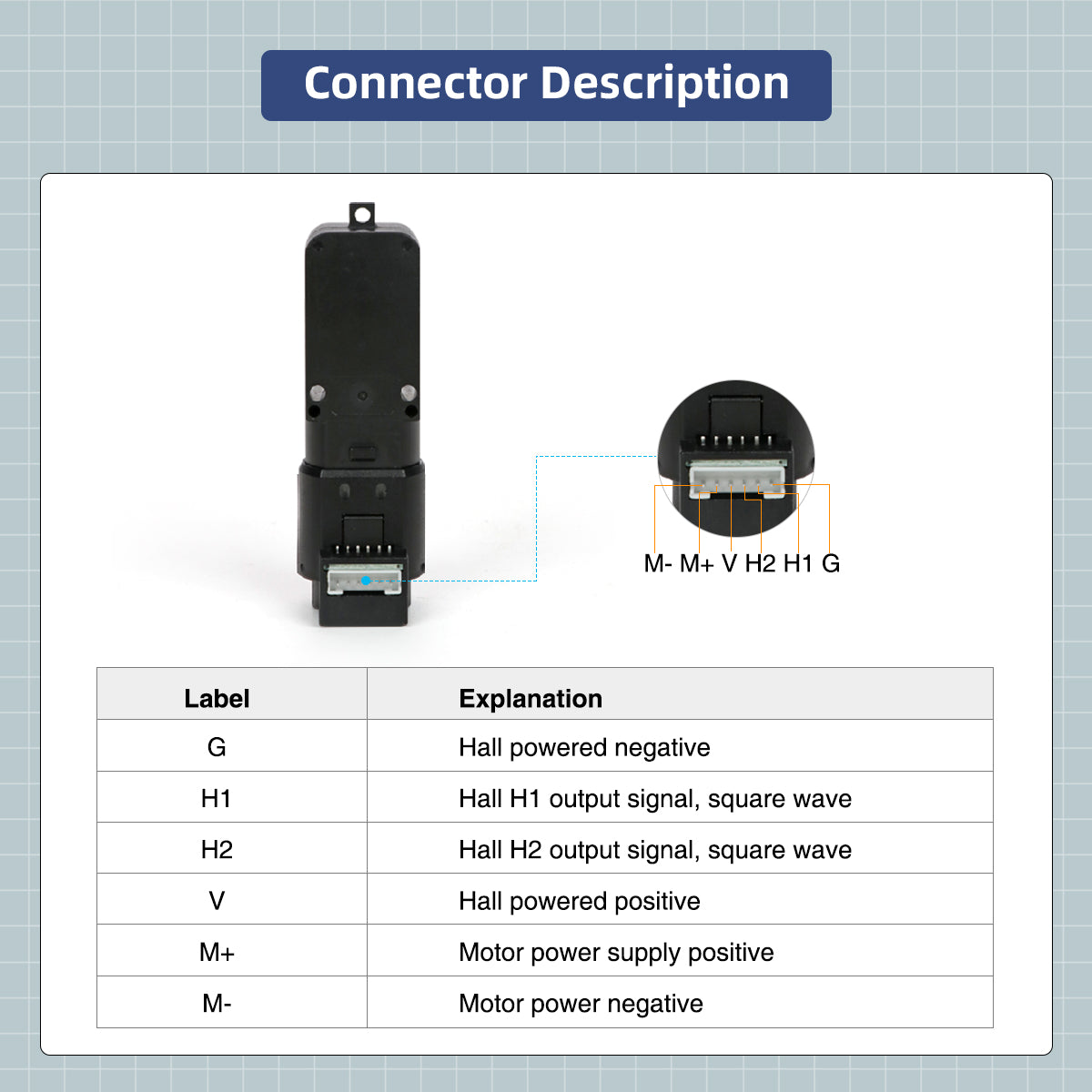 Hiwonder DC Motor TT Geared Motor Plastic Axis with AB Phase Encoder