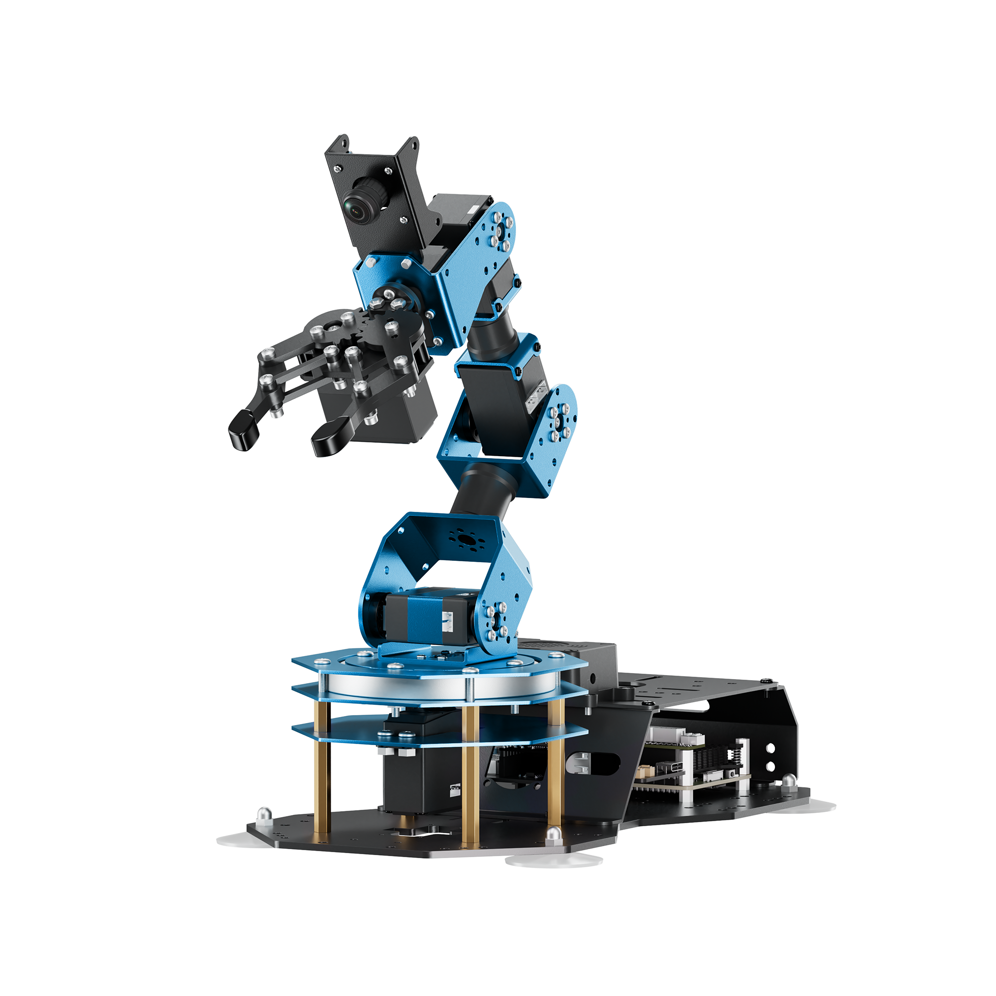 Hiwonder ArmPi FPV AI Vision Raspberry Pi 5 ROS Robotic Arm with Python Open Source