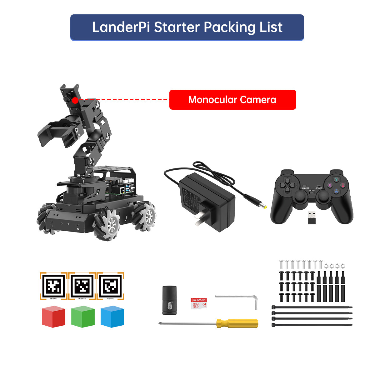 LanderPi Starter Packing List