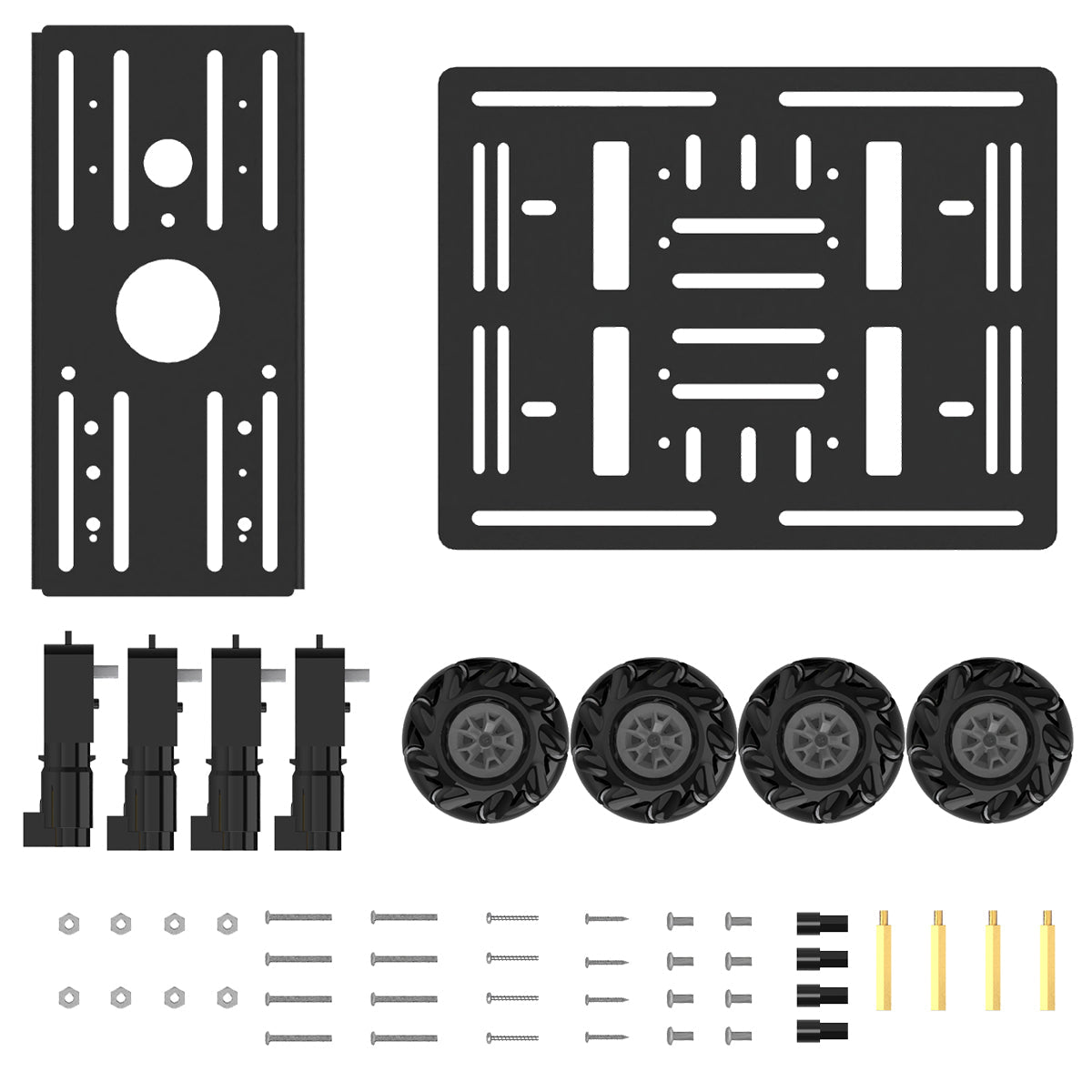 Hiwonder Mecanum Wheel Smart Chassis Car Kit (Unassembled)