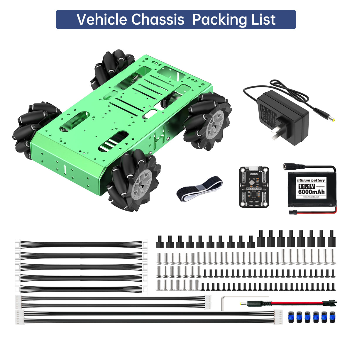 Vehicle Chassis Packing List