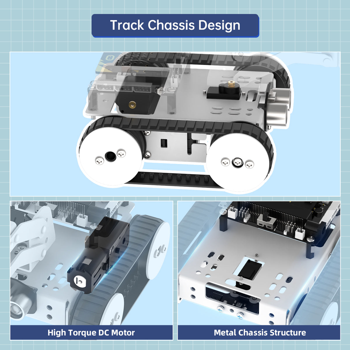 Qtruck Programmable Educational Robot: Hiwonder micro:bit Series Robot with Various Forms