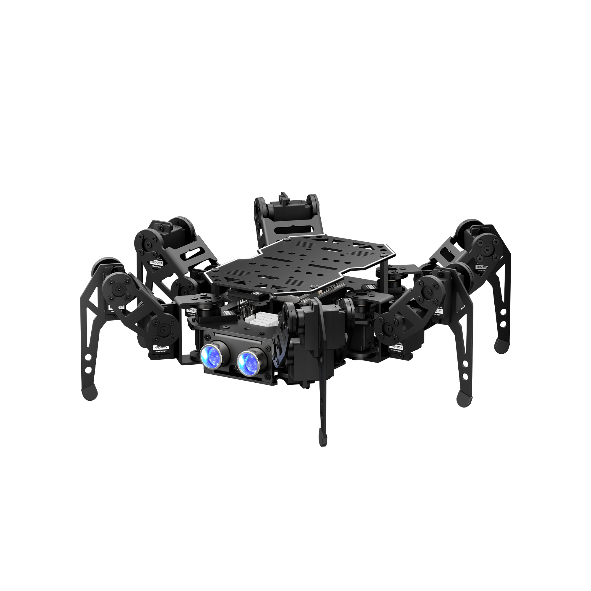 Hiwonder miniHexa AI Hexapod Robot with AI Vision & Voice Interaction, Support Arduino Programming & Sensor Expansion