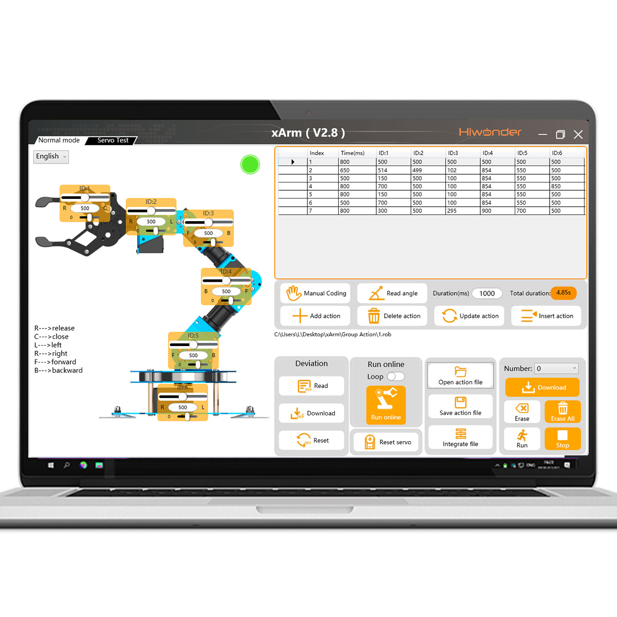 xArm ESP32 Bus Servo Robotic Arm Powered by Open-source ESP32 Python Programmable Robot