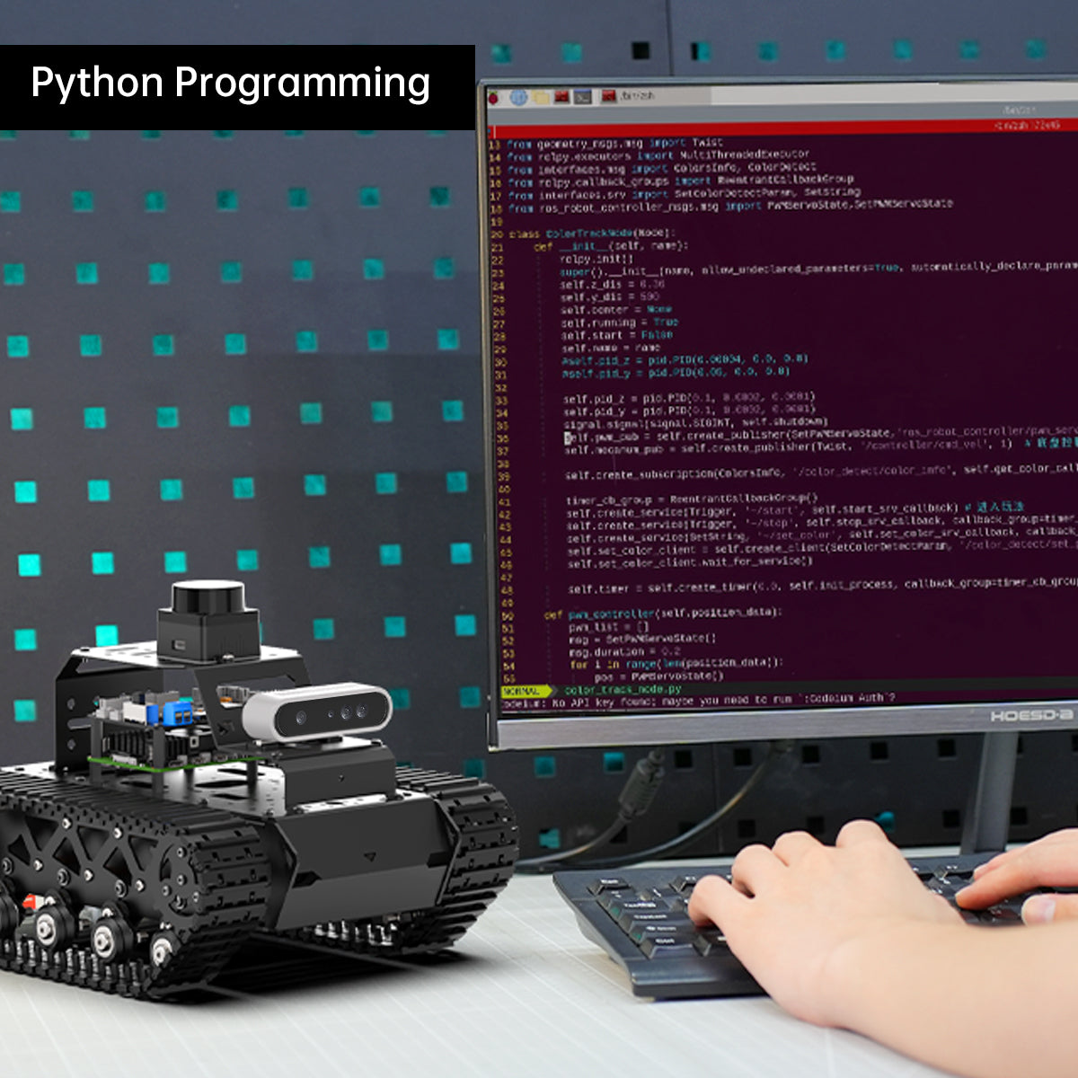 Programmable robot car
