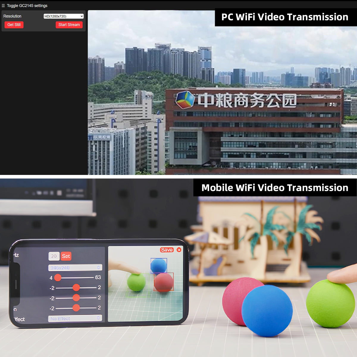 PC WiFi Video Transmission