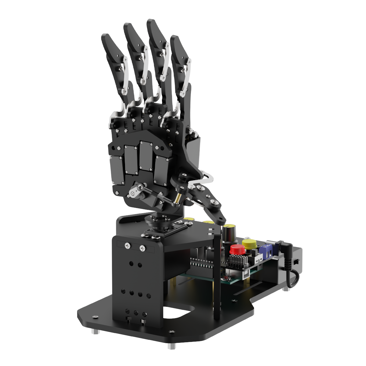 Hiwonder uHand UNO Open Source AI Bionic Robot Hand Supports Somatosensory Control, Arduino Programming