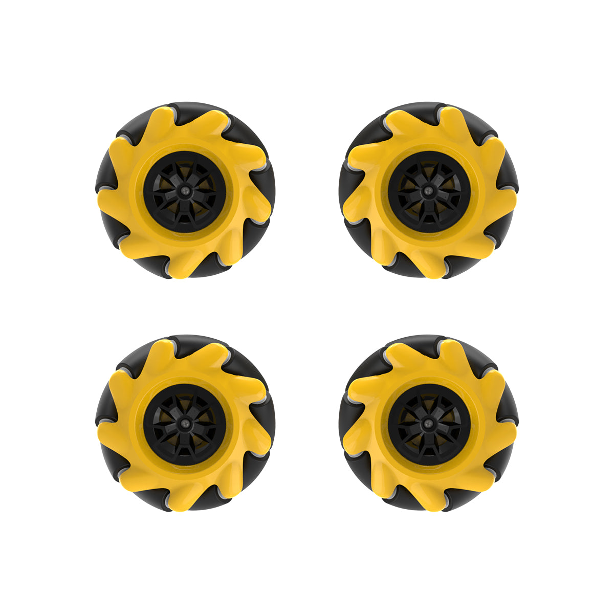 Hiwonder Mecanum Wheel 60mm Omnidirectional Smart Robot Car Accessories, DIY Toy Components