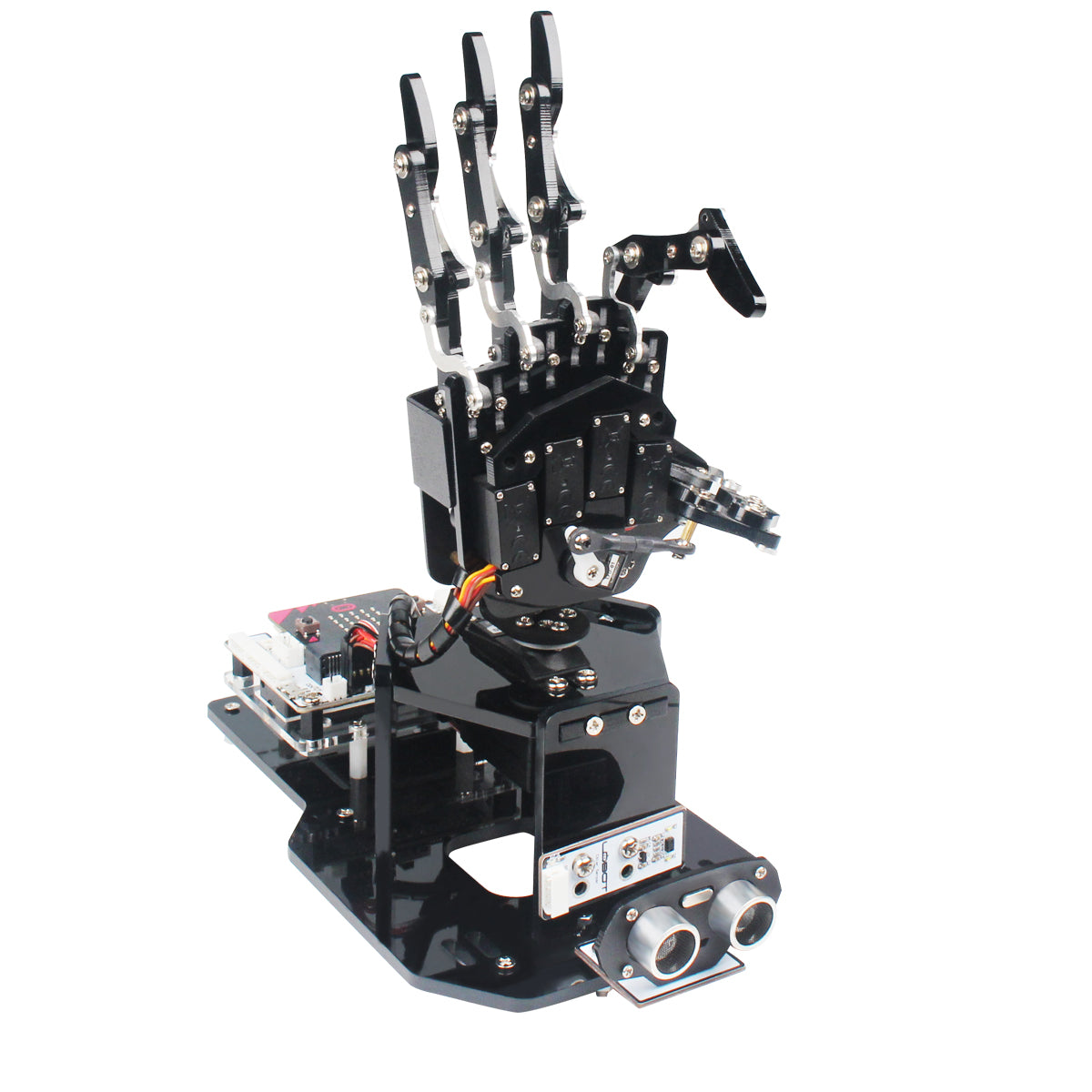 uHandbit: Hiwonder micro:bit Programmable Robotic Hand for AI Learning