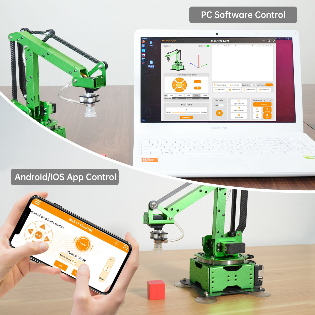 PC Software Control Android/iOS App Control