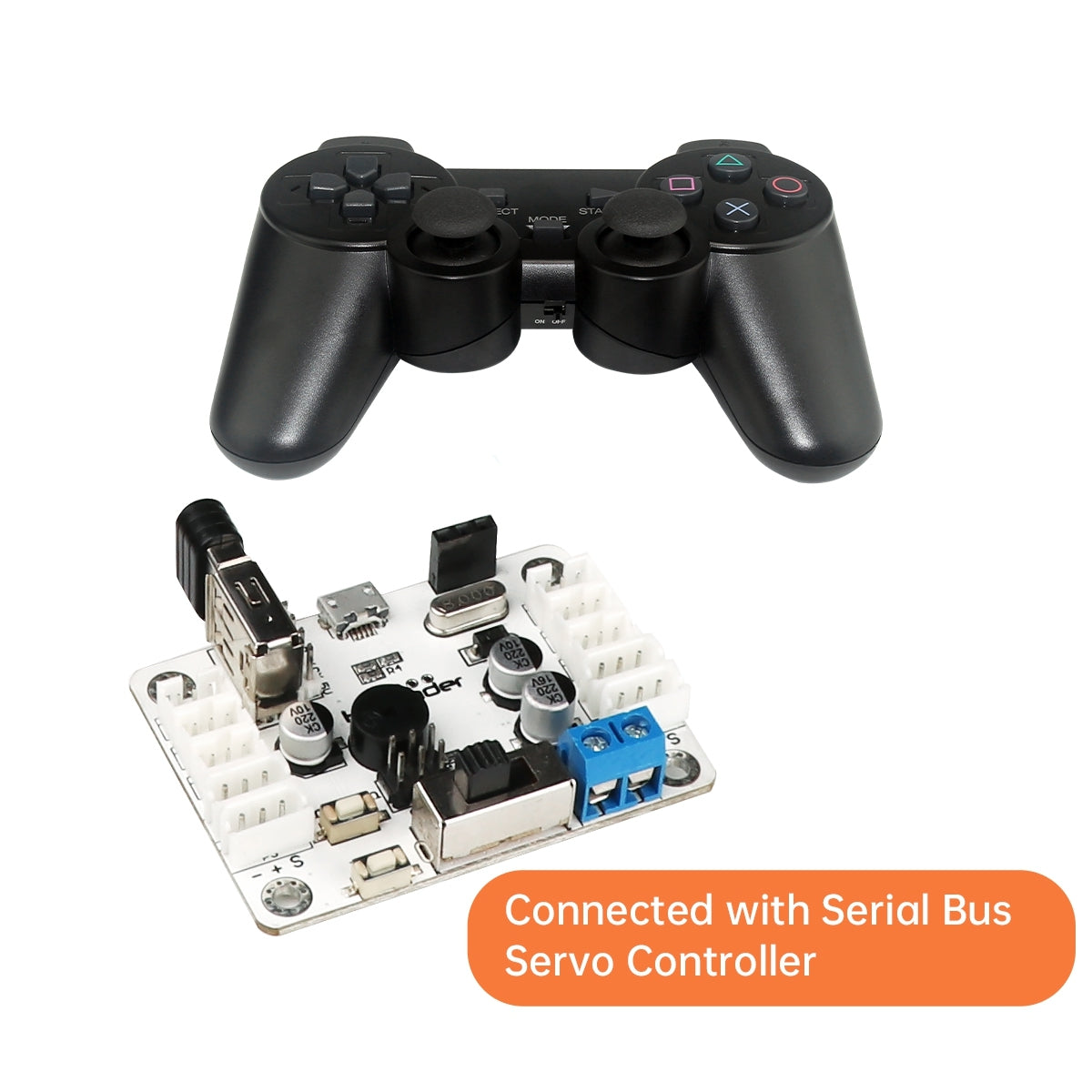 Hiwonder PS2 Wireless Handle Remote Control with