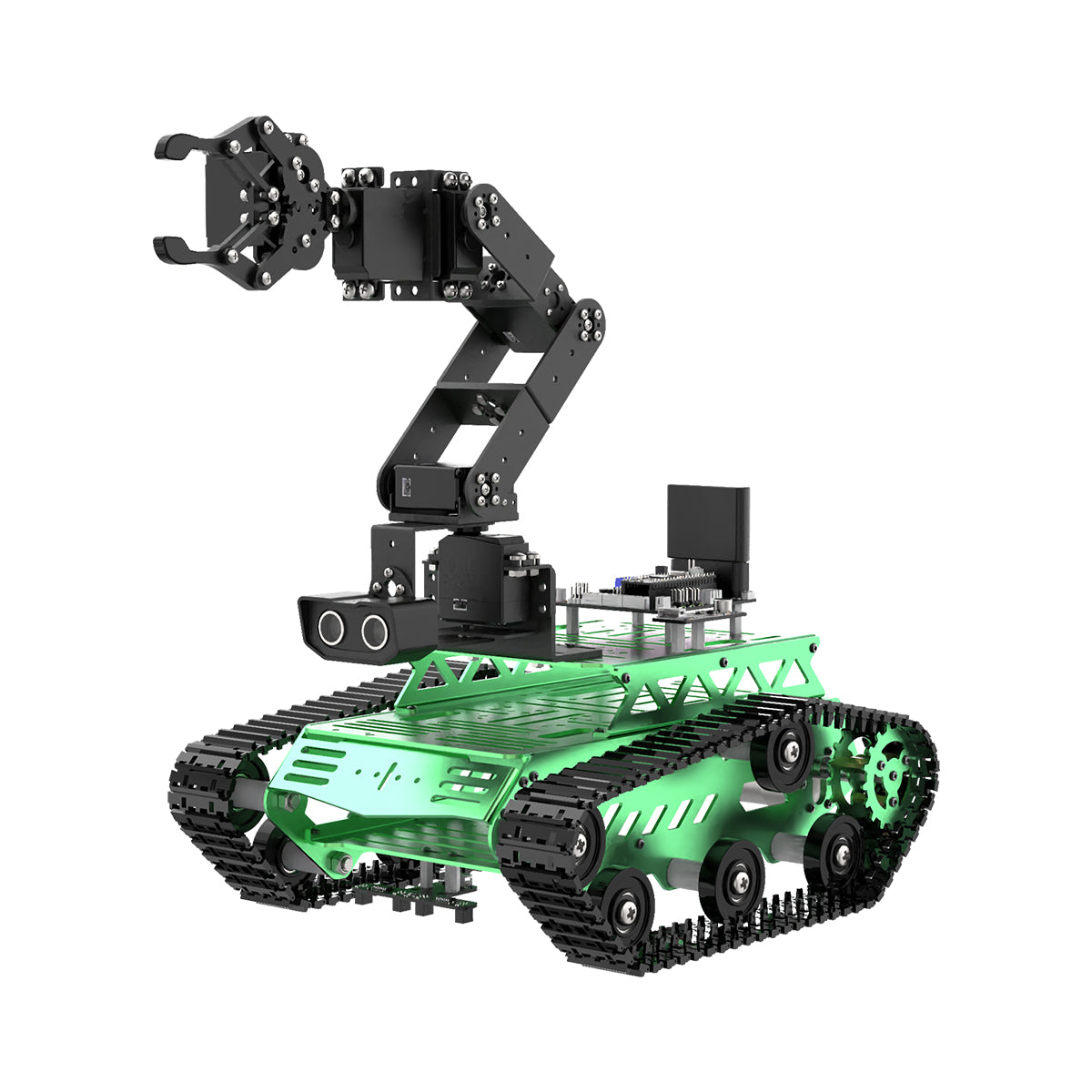 Hiwonder Tankbot Track Robot Car Loaded with Robotic Arm for STM32 Programming