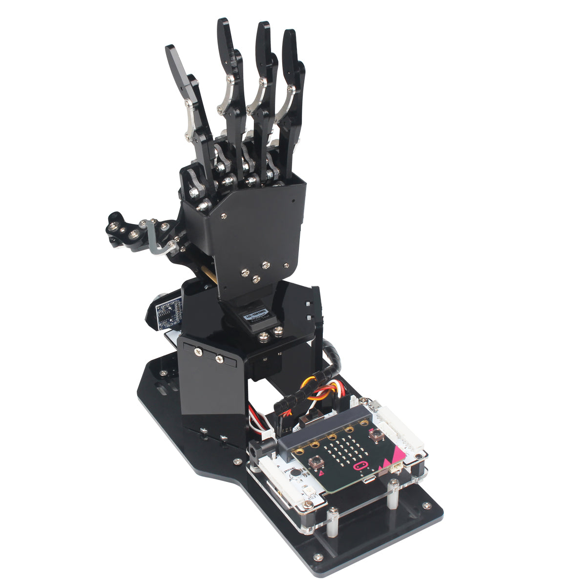 uHandbit: Hiwonder micro:bit Programmable Robotic Hand for AI Learning