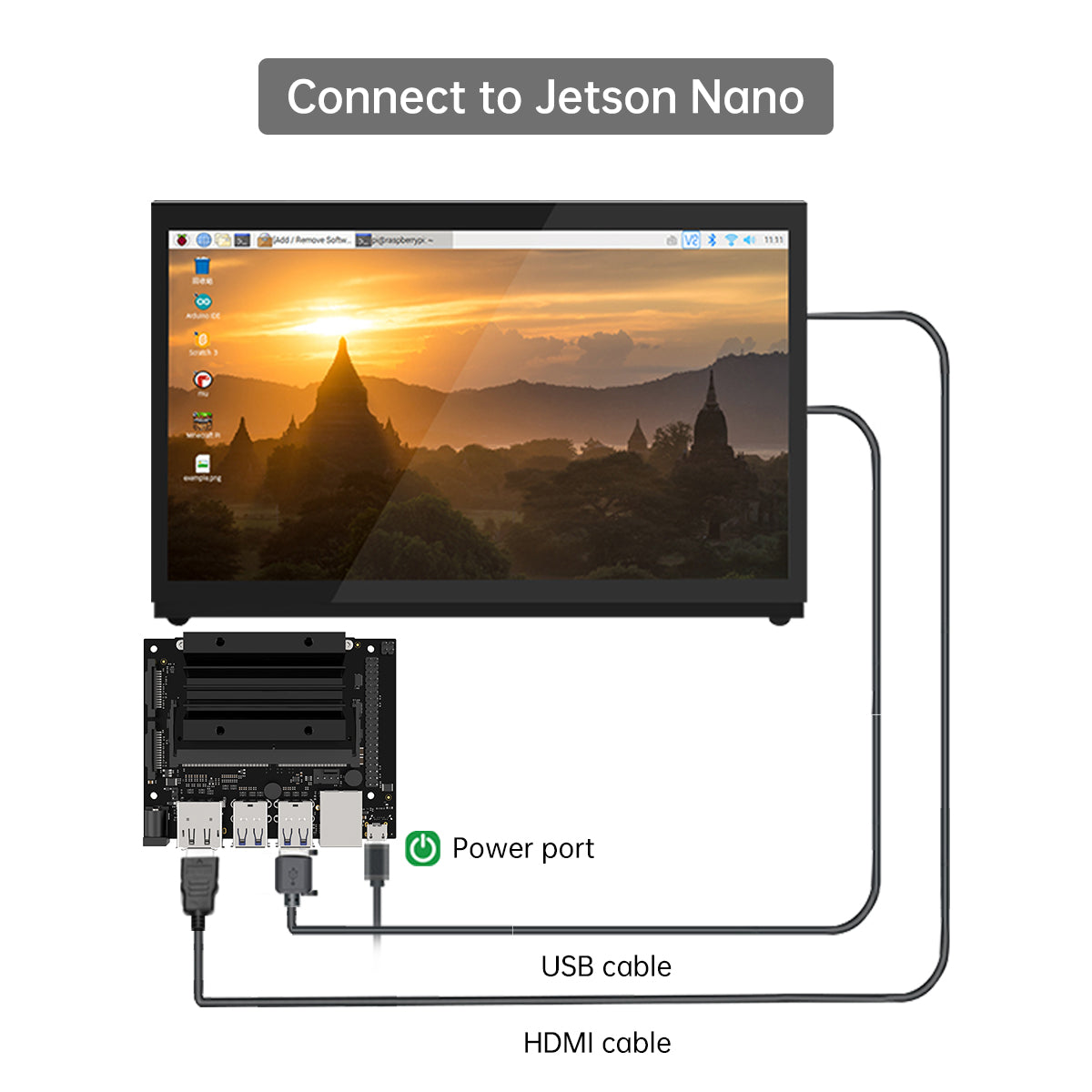 7-inch touch screen Raspberry Pi compatibility