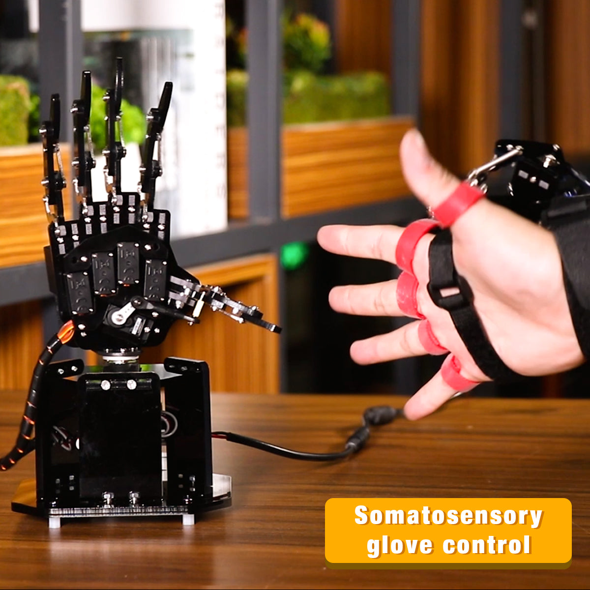 uHand2.0: Hiwonder Bionic Robot Somatosensory Open-source Compatible with Arduino/ STM32 Programming