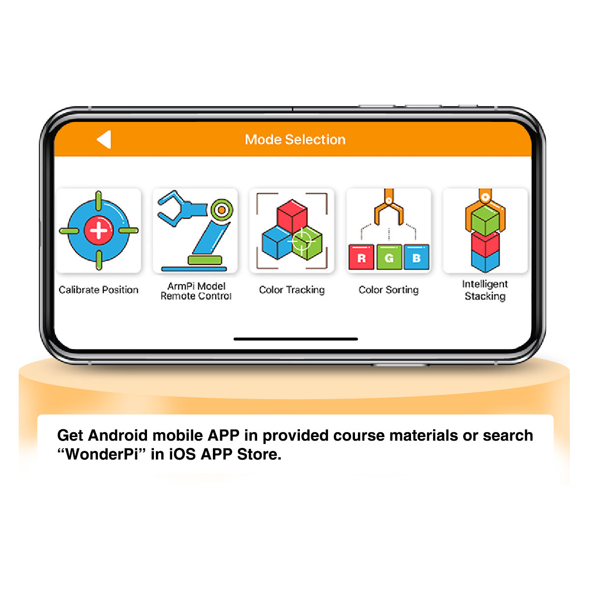 ArmPi Hiwonder Raspberry Pi 4B (4GB) AI Vision Robotic Arm/ Python Program