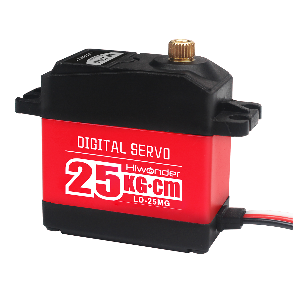 Hiwonder LD-25MG Strong Torque Digital Servo 25KG Supports Robotic Arm/RC Car/Single Shaft