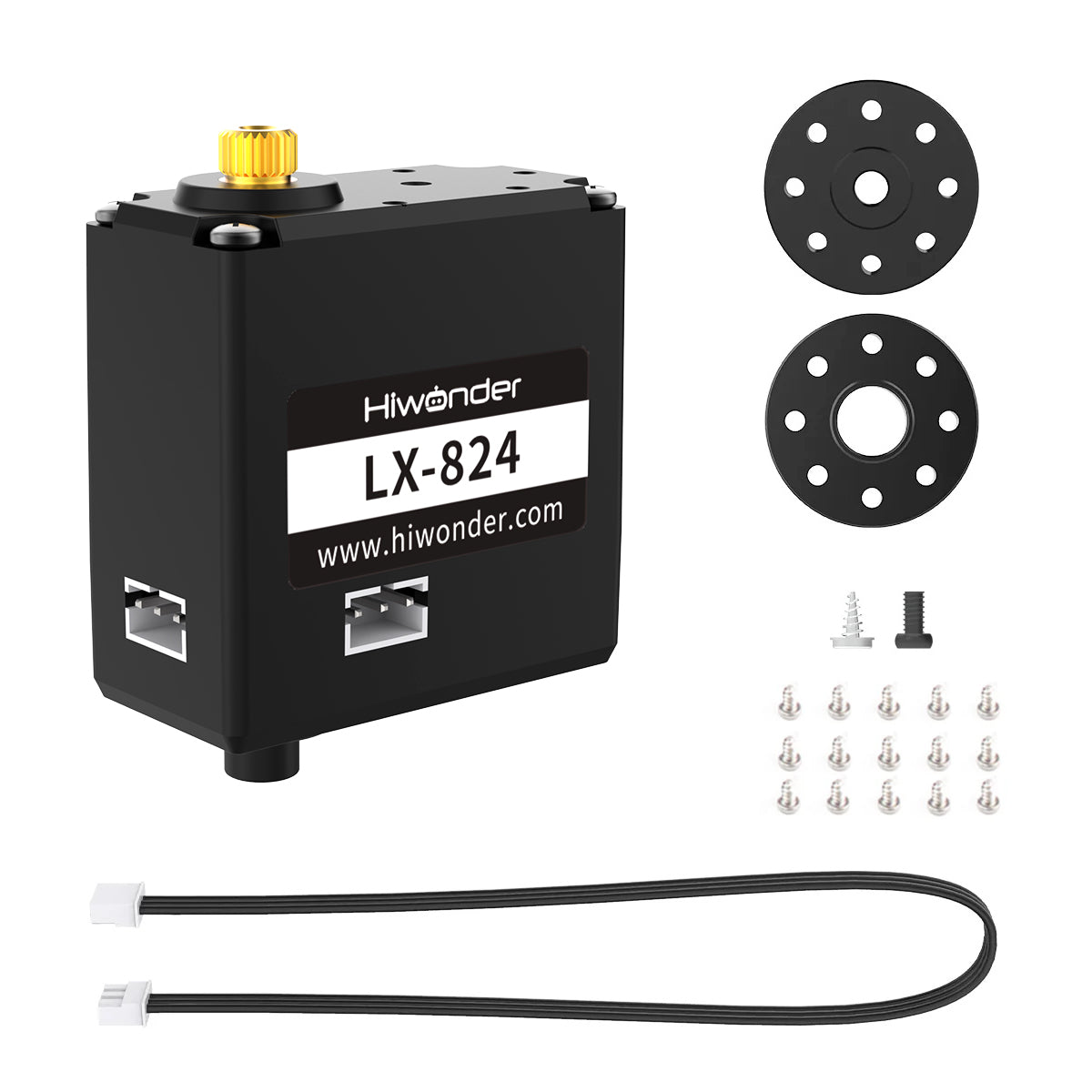 Hiwonder LX-824 Intelligent Three-Connectors Serial Bus Servo with Powerful Feedback Functions